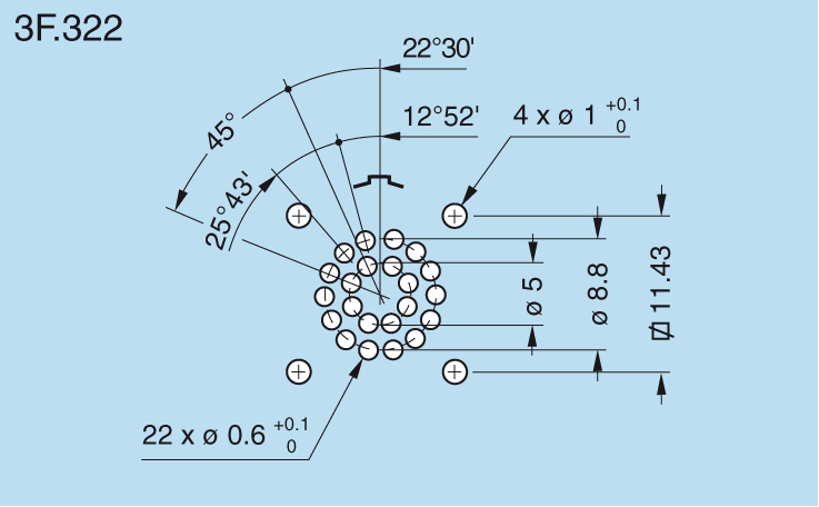 HEP.3F.322.XLNP connector | LEMO